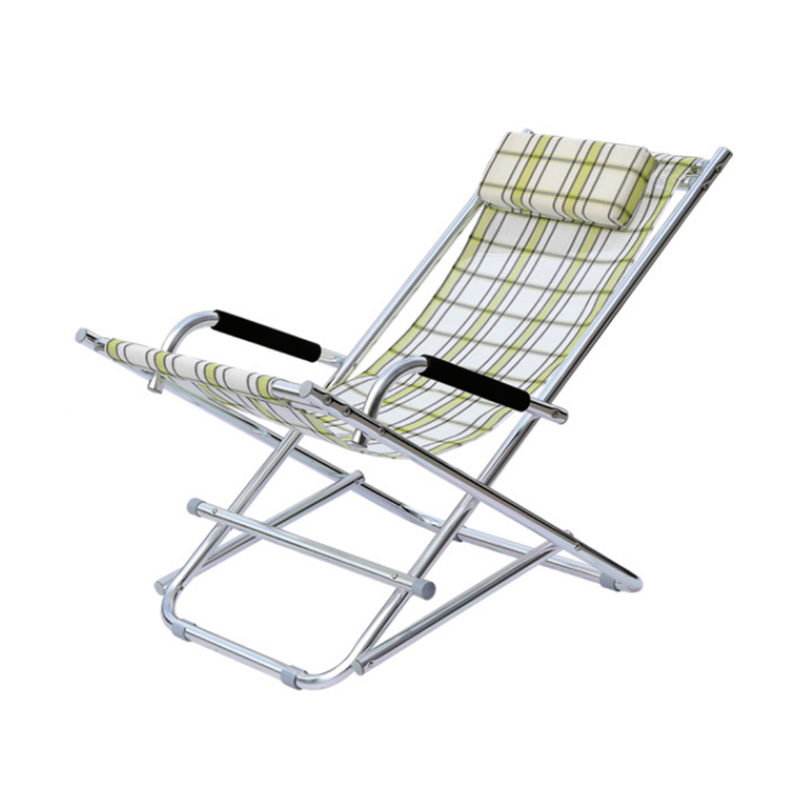 DGL-7007A Cómoda tumbona de playa plegable con almohada