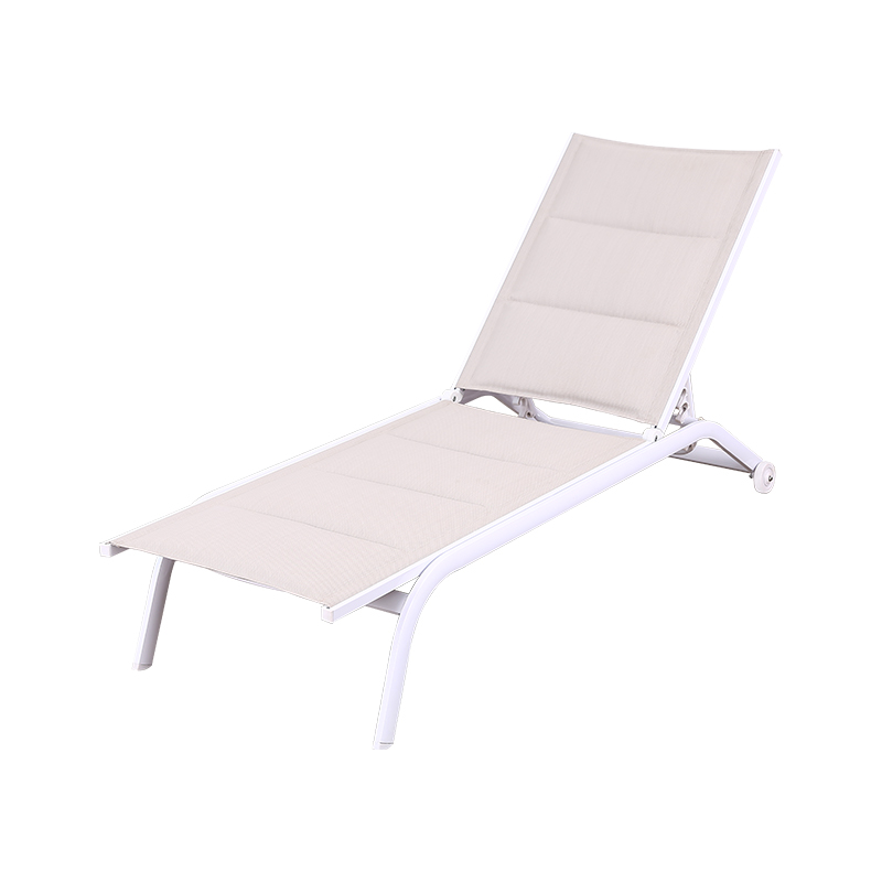 DGF-7103A Tumbona de piscina de tubo de aluminio cómoda y duradera